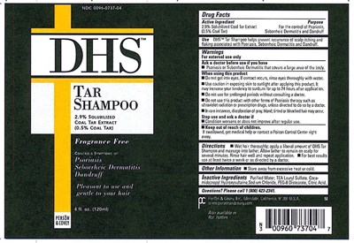 dhs tar shampoo 4 oz.jpg image description - dhs tar shampoo 4 oz